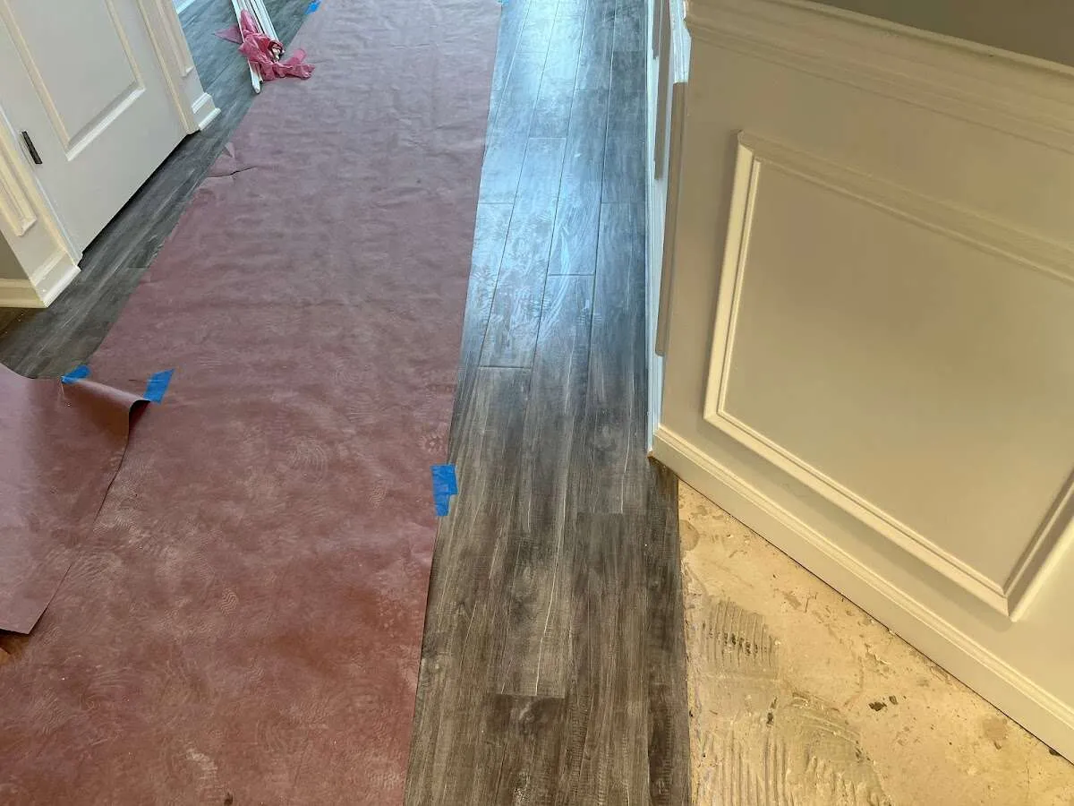 Completed marble shower restoration in Fairview Park